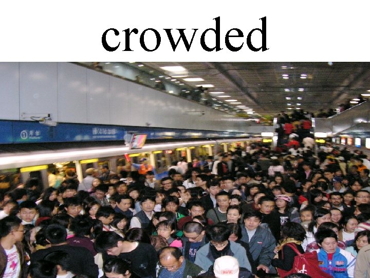 crowded 