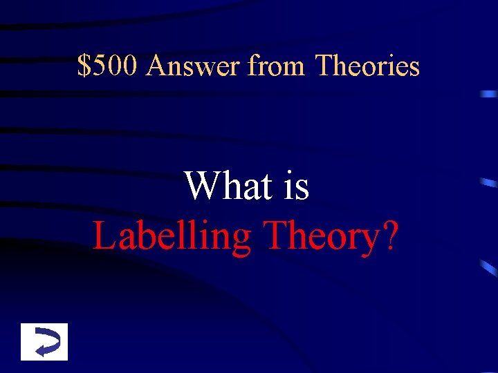 $500 Answer from Theories What is Labelling Theory? 