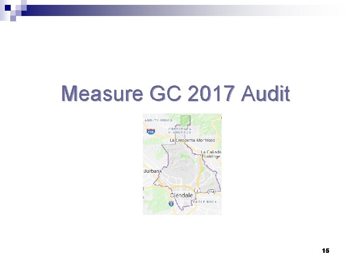 Measure GC 2017 Audit 15 