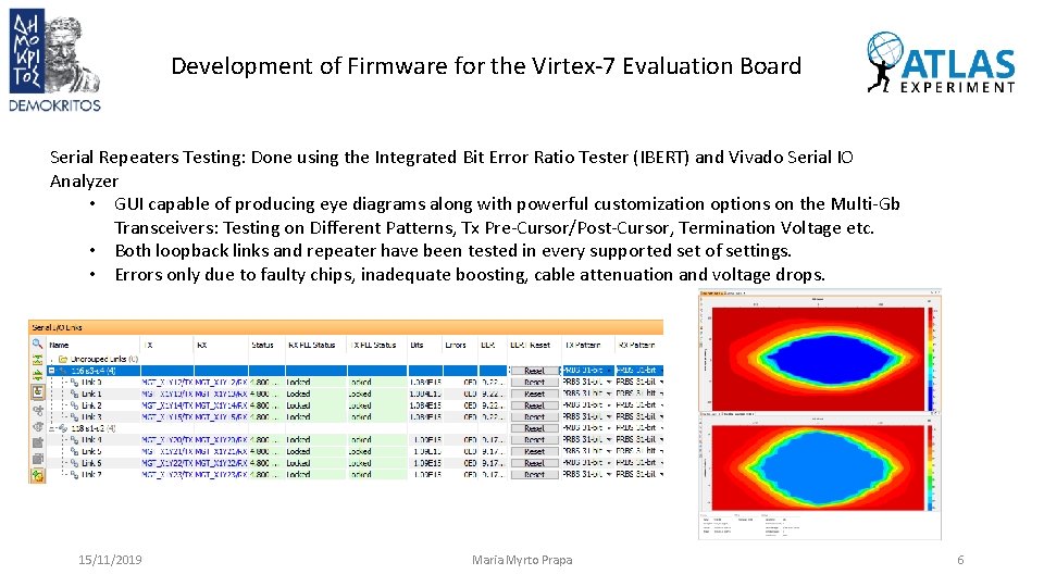 Development of a Test Bench for the ATLAS