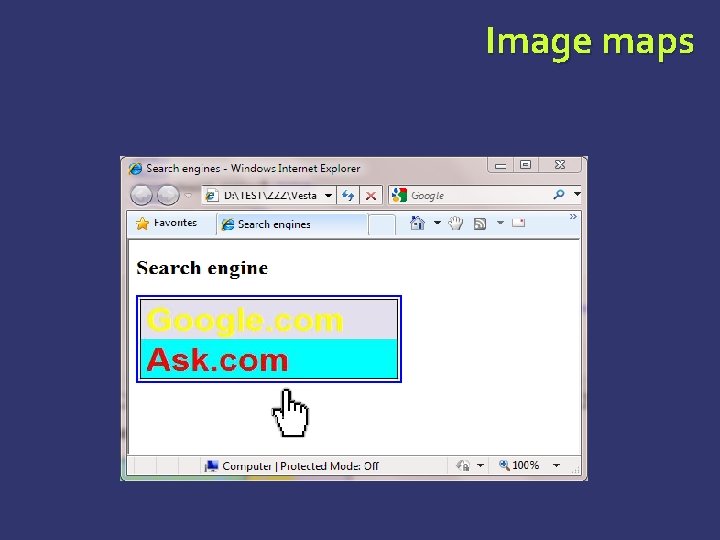 Image maps 