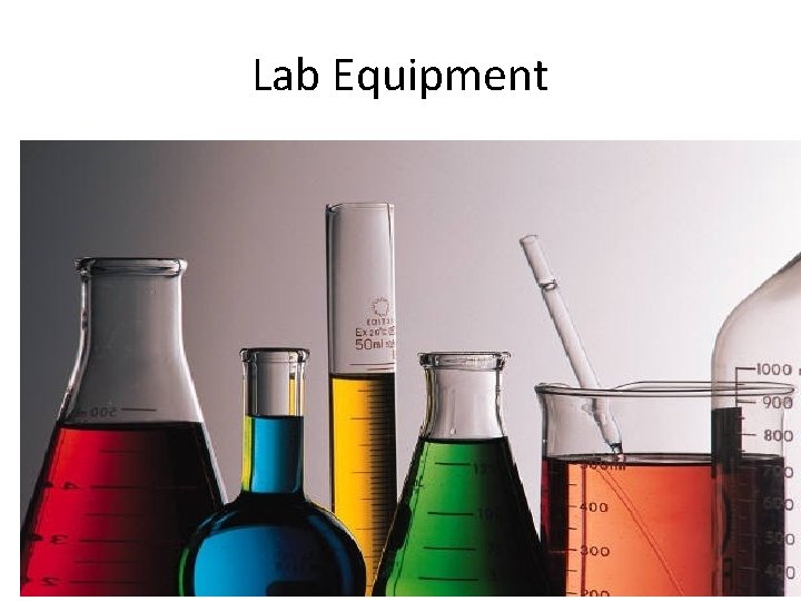 Lab Equipment 