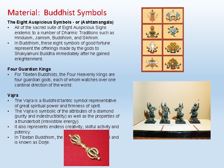 Material Buddhist Symbols Buddha Footprint Representations of the