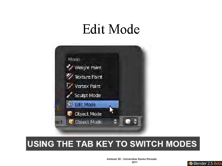 Edit Mode 