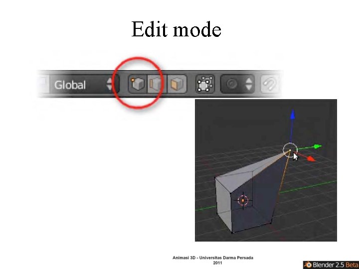 Edit mode 