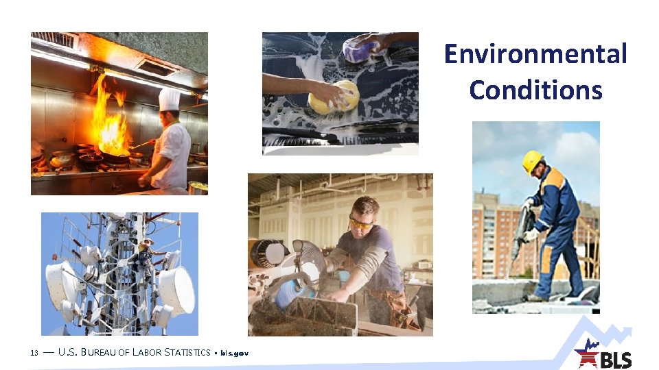 Environmental Conditions 13 — U. S. BUREAU OF LABOR STATISTICS • bls. gov 