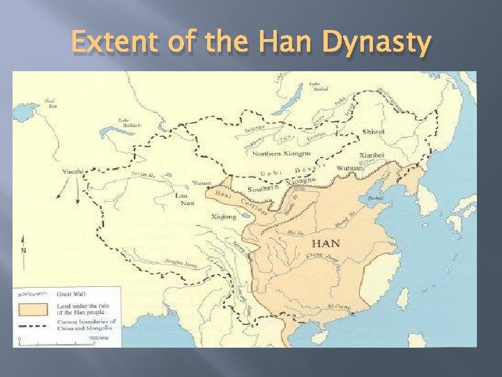 Extent of the Han Dynasty 