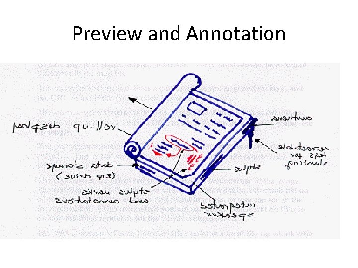 Preview and Annotation 