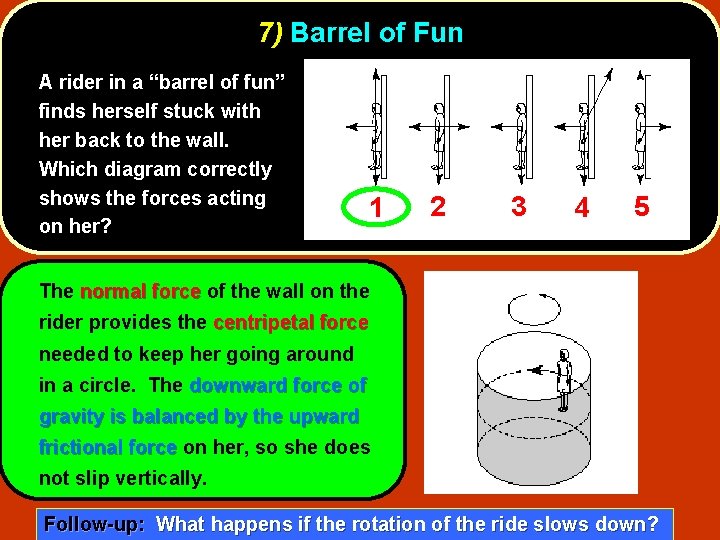 7) Barrel of Fun A rider in a “barrel of fun” finds herself stuck