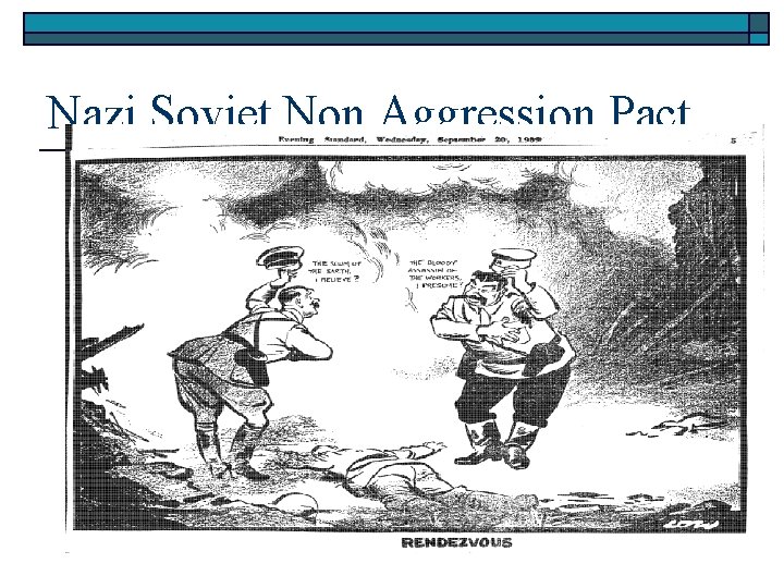 Nazi Soviet Non Aggression Pact 