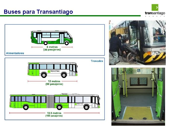 Buses para Transantiago 