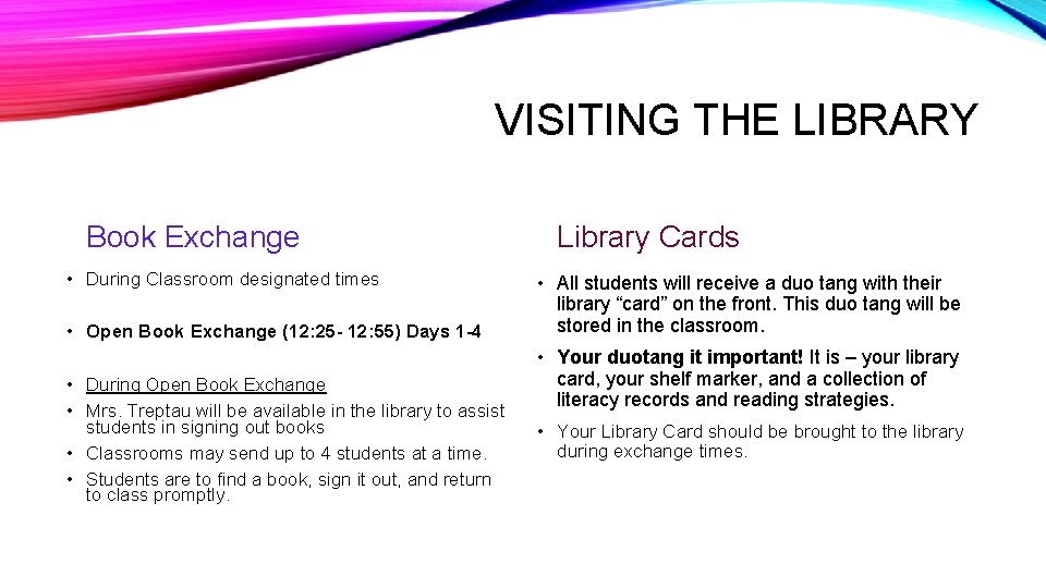 ST NICHOLAS LIBRARY PROCEDURES COMMON SENSE 1 Listen
