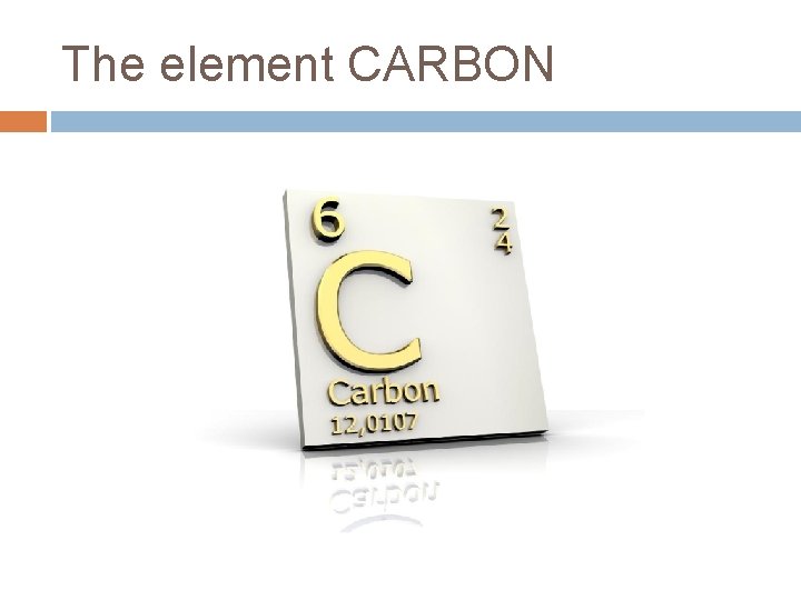 The element CARBON 