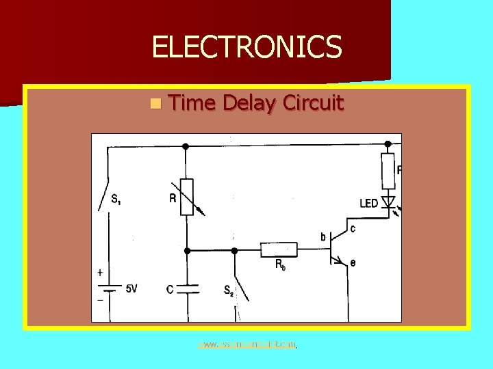 ELECTRONICS n Time Delay Circuit www. assignmentpoint. com 