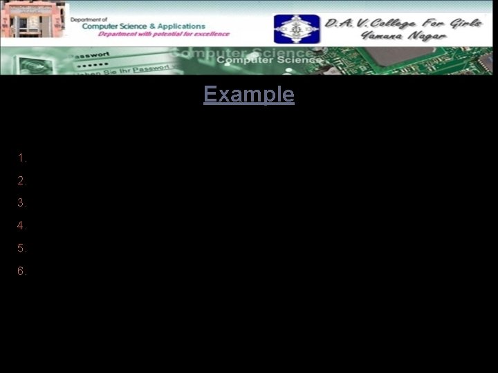 Example int f 1(int x, int y){ 1. while (x != y){ 2. if