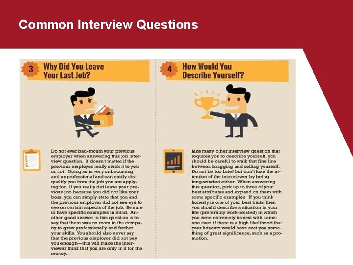 Common Interview Questions Common Interview Questions