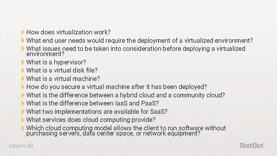 How does virtualization work? What end user needs would require the deployment of a