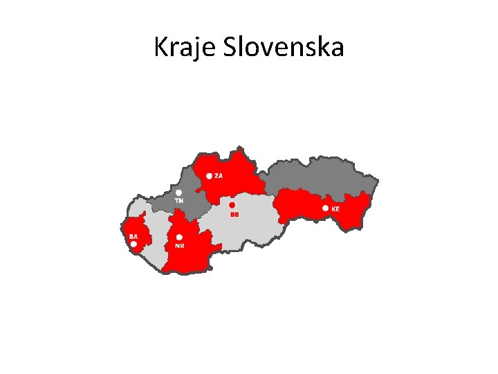 Kraje Slovenska 