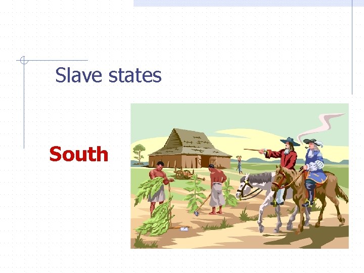 Slave states South 