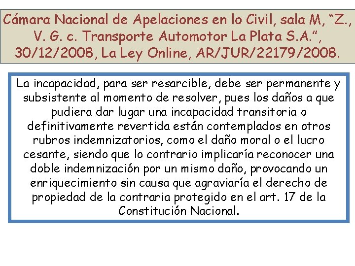 Cámara Nacional de Apelaciones en lo Civil, sala M, “Z. , V. G. c.