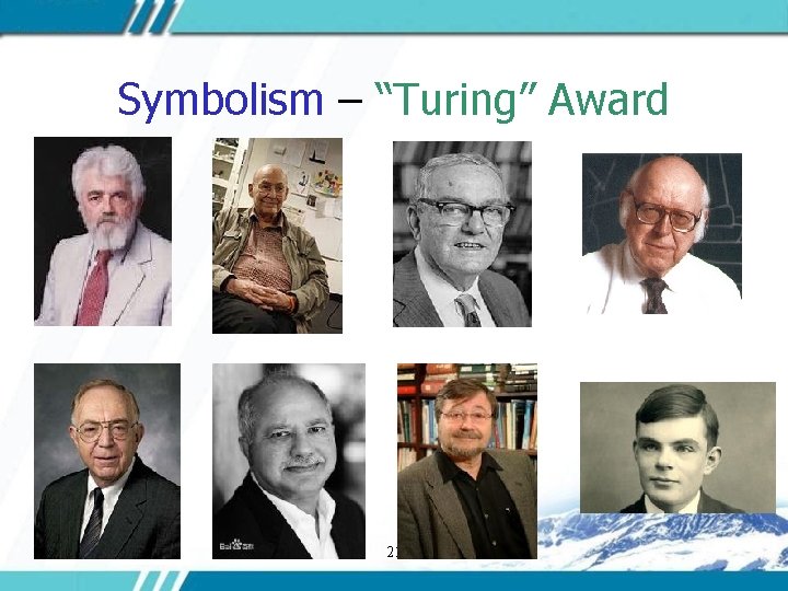 Symbolism – “Turing” Award 21 