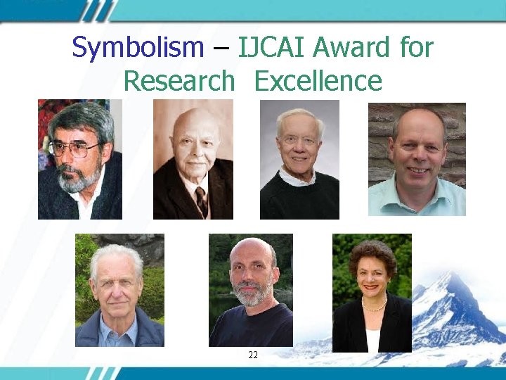 Symbolism – IJCAI Award for Research Excellence 22 