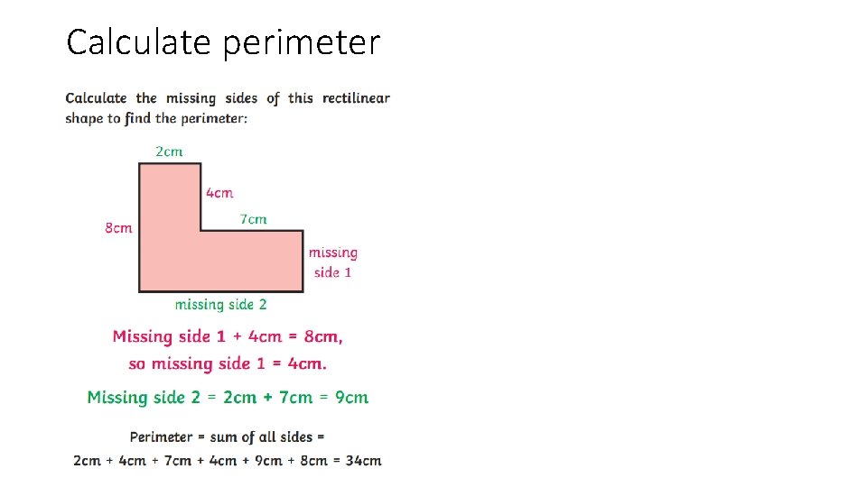 Calculate perimeter 