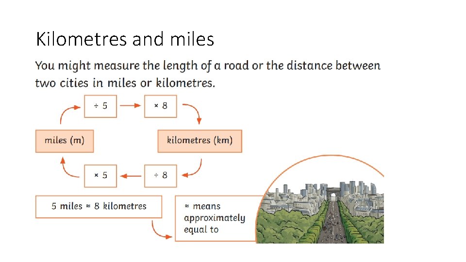Kilometres and miles 