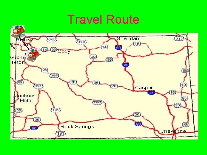 Travel Route 