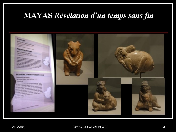 MAYAS Révélation d’un temps sans fin 25/12/2021 MAYAS Paris 22 Octobre 2014 25 