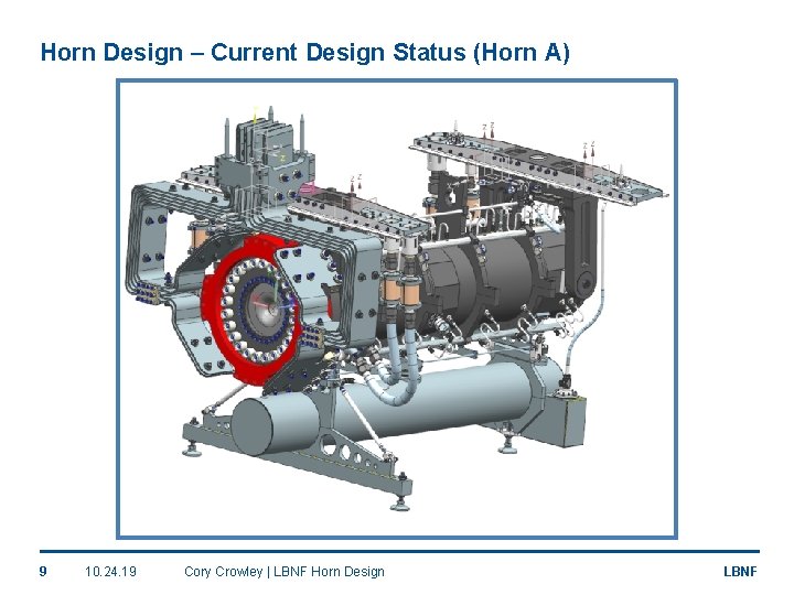 Horn Design – Current Design Status (Horn A) 9 10. 24. 19 Cory Crowley
