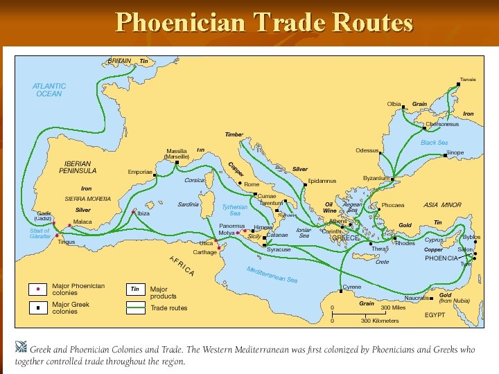 Phoenician Trade Routes 