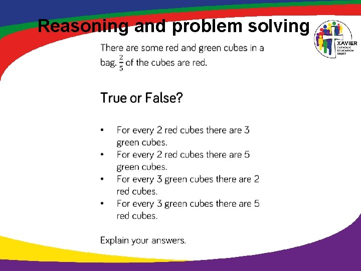 Reasoning and problem solving 
