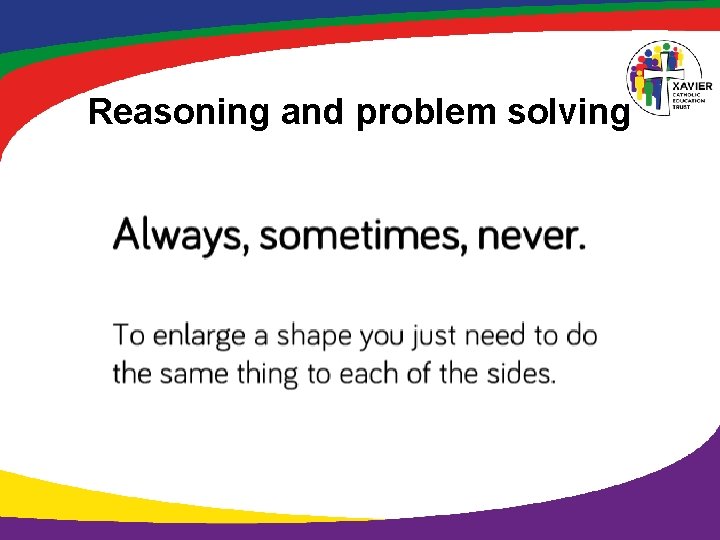 Reasoning and problem solving 