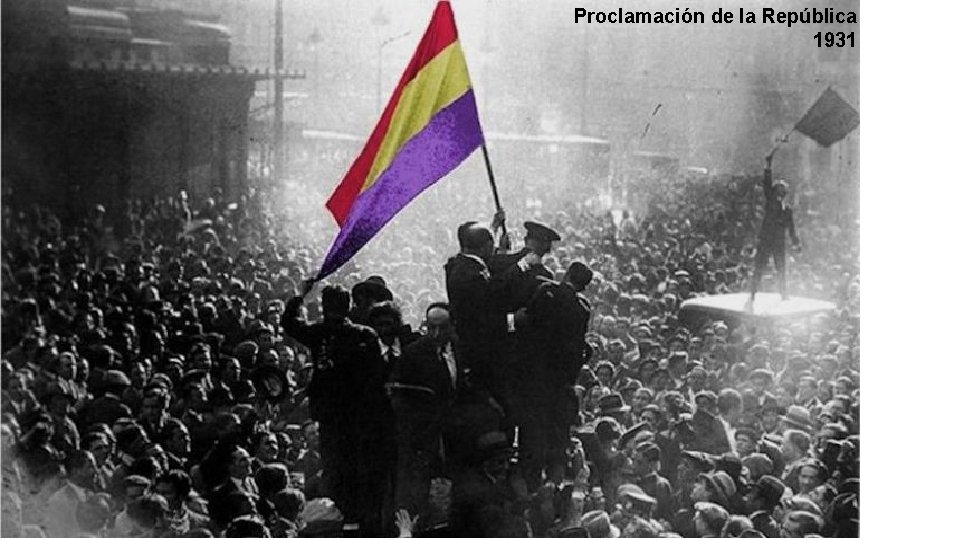 Proclamación de la República 1931 