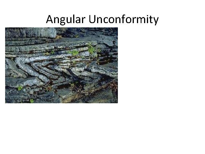 Angular Unconformity 