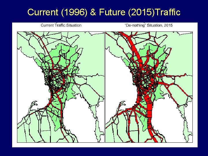 Current (1996) & Future (2015)Traffic 