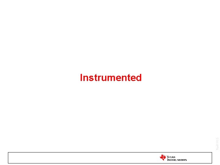 Instrumented CCS APPS 