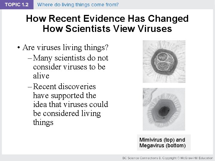 How Recent Evidence Has Changed How Scientists View Viruses • Are viruses living things?