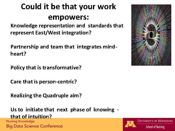 Could it be that your work empowers: Knowledge representation and standards that represent East/West