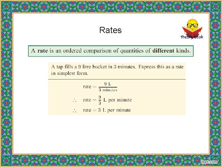 Rates 