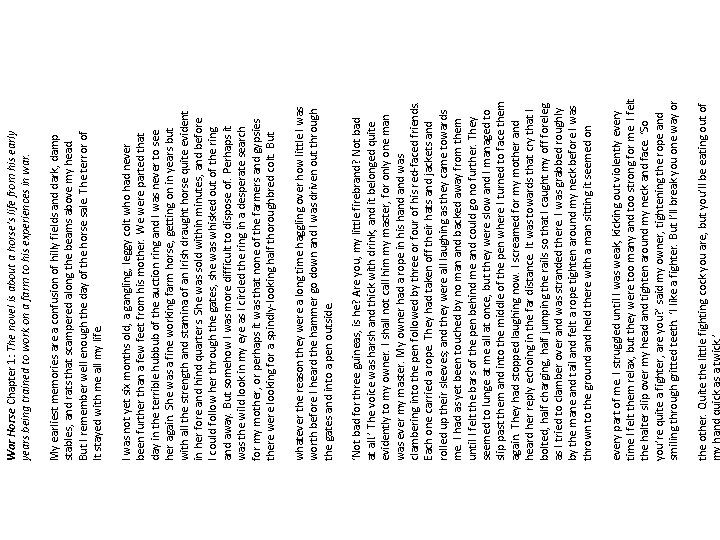 the other. Quite the little fighting cock you are, but you’ll be eating out