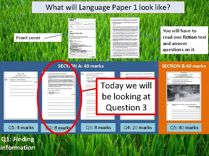 What will Language Paper 1 look like? You will have to read one fiction