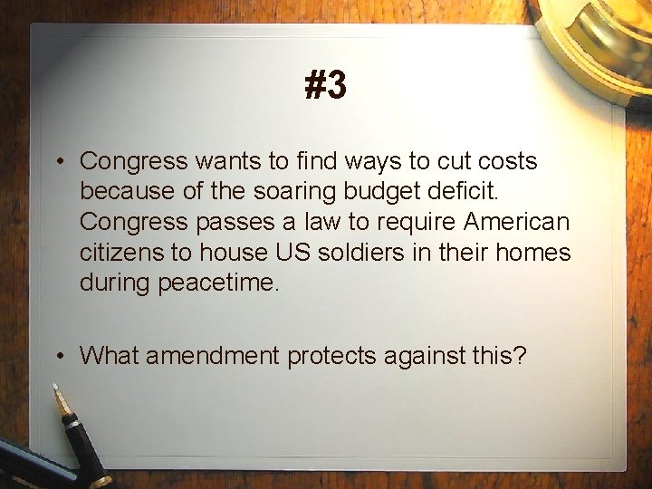 #3 • Congress wants to find ways to cut costs because of the soaring