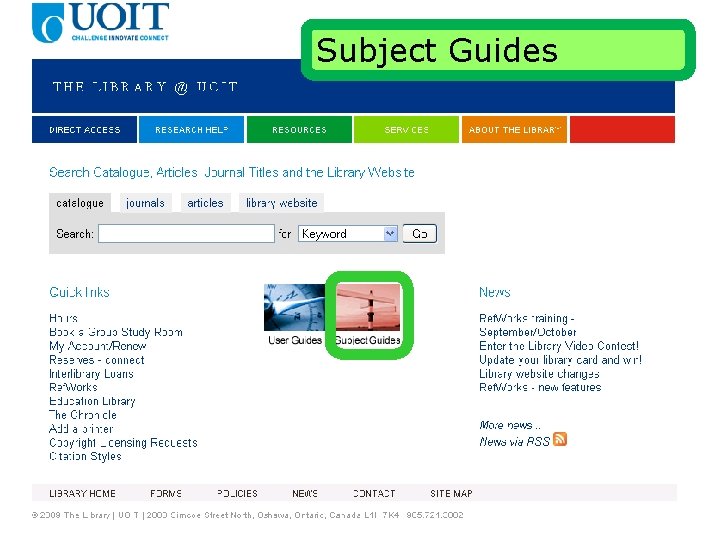 Subject Guides 