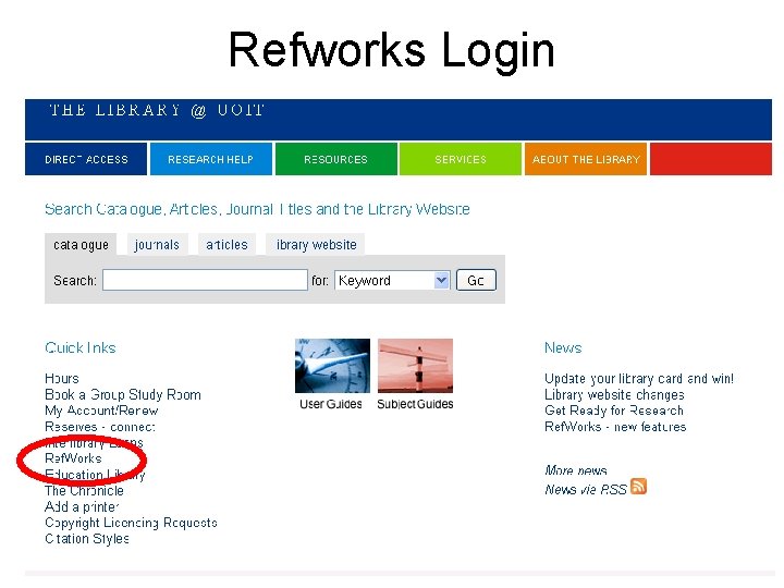 Refworks Login 