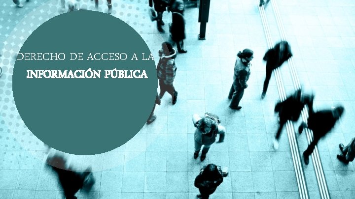 DERECHO DE ACCESO A LA INFORMACIÓN PÚBLICA 