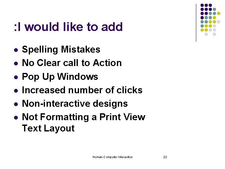 : I would like to add l l l Spelling Mistakes No Clear call : I would like to add l l l Spelling Mistakes No Clear call
