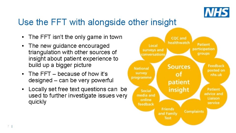 Use the FFT with alongside other insight • The FFT isn’t the only game