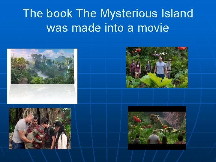 The book The Mysterious Island was made into a movie 